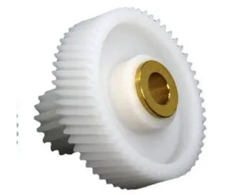 Шестерня мясорубки Ø46 металл втулка