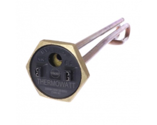 ТЭН 2 кВт (2000 Вт) RCT, резьбовой 42 мм для Ariston, De Luxe, Real, Thermex, под анод М6,THERMOWATT 182224i WTH023UN ТЭН 2 кВт (2000 Вт) RCT, резьбовой 42 мм для Ariston, De Luxe, Real, Thermex, под анод М6,THERMOWATT 182224i WTH023UN