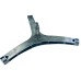 Крестовина барабана  Samsung DC97-16580A / DC60-16667B, подшипник 205/206, втулка Ø35мм, вал 97,7мм