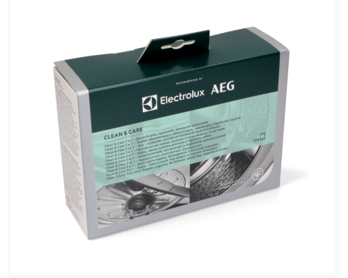 Средство для удаления жира и накипи 3 в 1 для ПММ и СМА (12х50гр.) Electrolux 9029865475