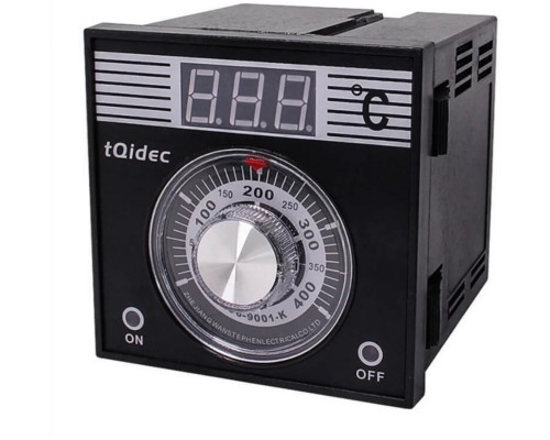Термостат WeiHeng TEL96-9001 черный