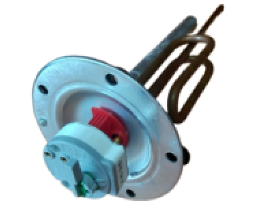 ТЭН водонагревателя Thermex 1500W комплект (ТЭН, Термостат, Анод, Фланец + Прокладка) круглый фланец