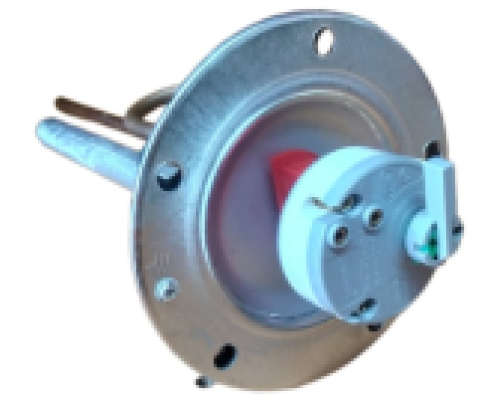 ТЭН водонагревателя Thermex 1500W комплект (ТЭН, Термостат, Анод, Фланец + Прокладка) круглый фланец