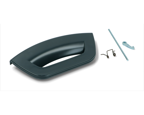 Ручка люка Ariston,INDESIT Grey Futura C00286151, DHL011ID, DHL016ID, AR3854 черная